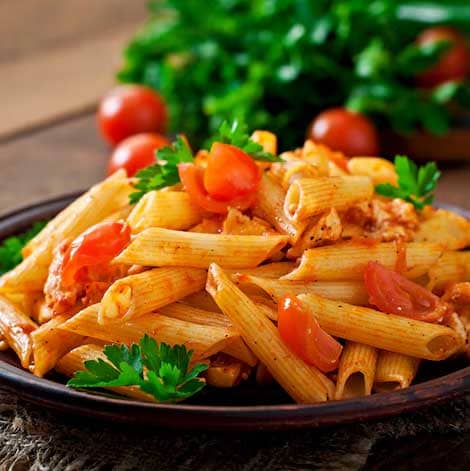 Pasta with Tomato Sauce